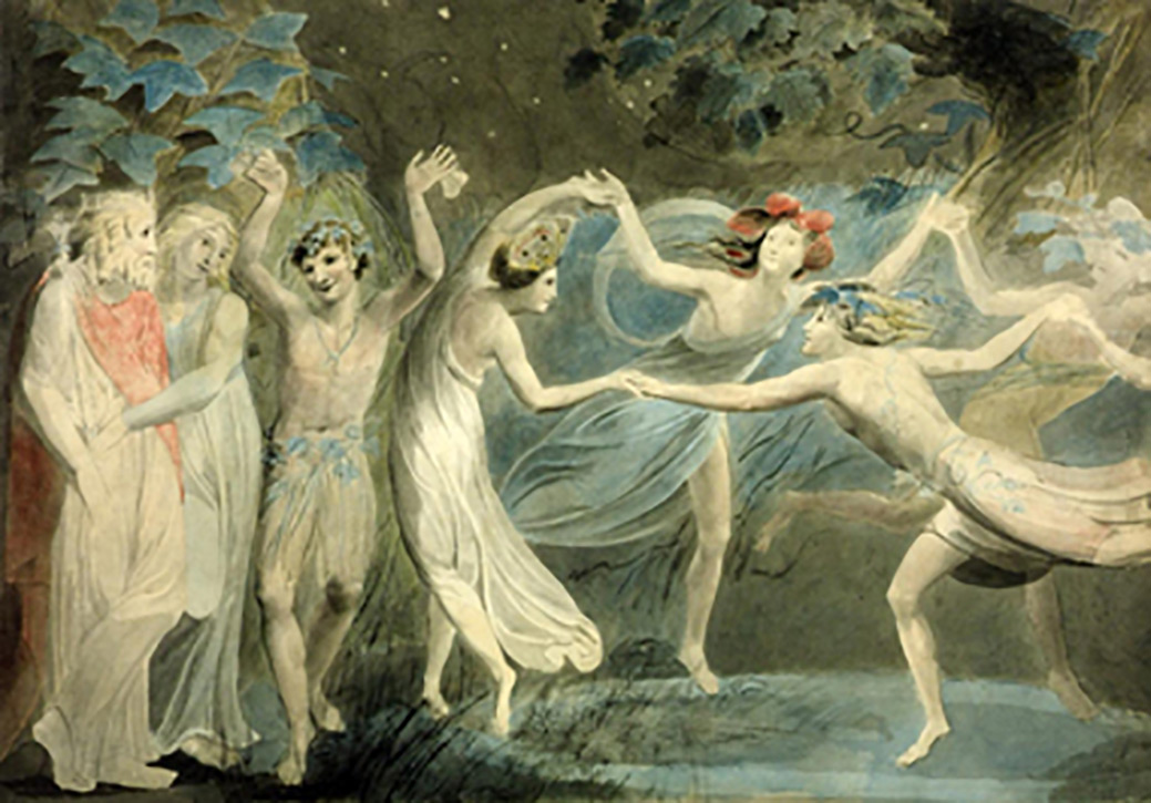 William Blake Fairies Dancing 1786