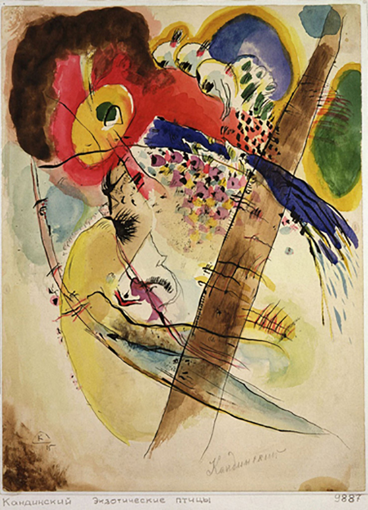 Wassily Kandinsky Exotic Birds 1915